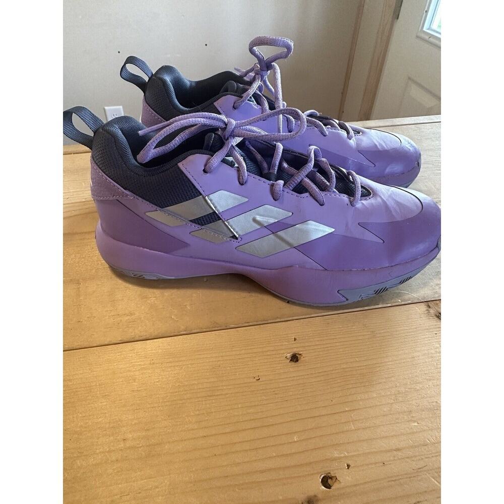 Adidas Cross Em Up Sz 6 Purple Cloud foam Basketball womens Shoes sporty